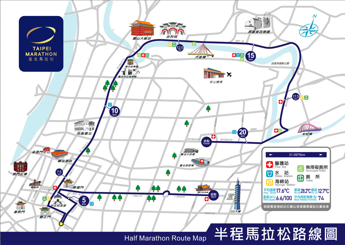 2026 臺北馬拉松 套票 | 3晚酒店 (12月18至21日) + 保證參賽名額