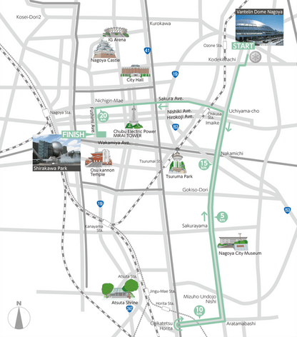 2027名古屋城市馬拉松套票 | 保證參賽名額+兩晚酒店住宿
